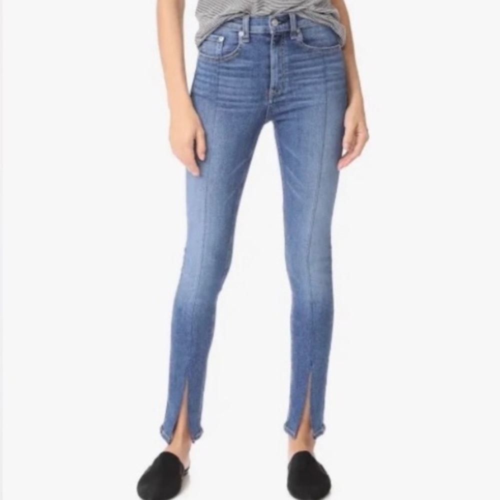 Rag & Bone Yuki Skinny Split
Hem Jeans - Picture 10 of 10